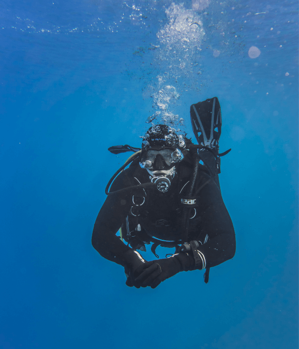 diving in Galapagos